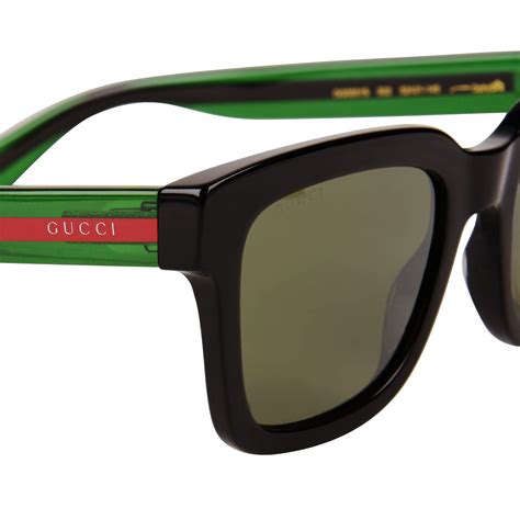 gucci mens sunglasses square